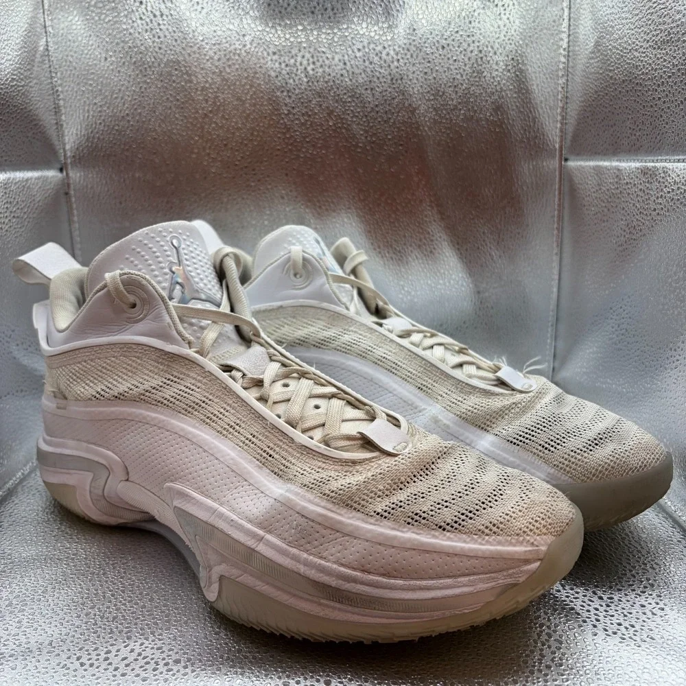 Size 14 Nike Air Jordan 36 Low Pure Money White Mens Running Shoes‎ DH0833-101